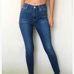High waisted 7 jeans